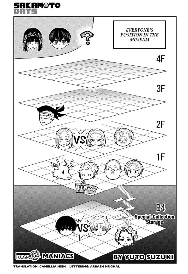 Sakamoto Days [ALL CHAPTERS] Chapter 154 1